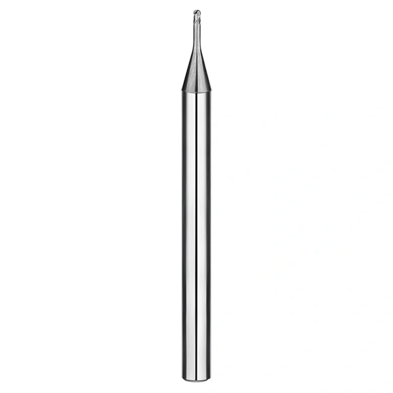 2 flute long neck ball nose end mill
