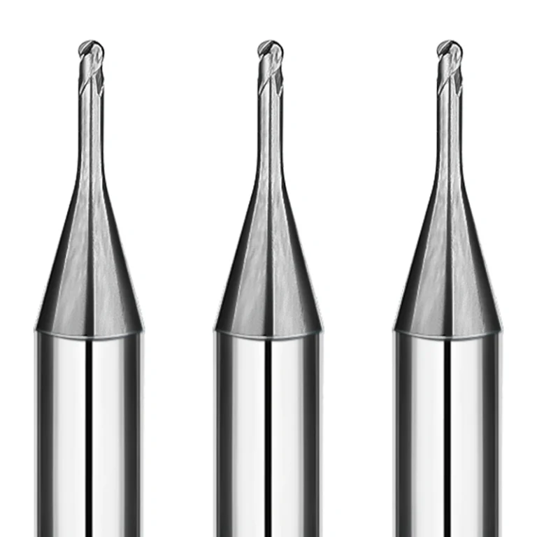 2 flute long neck ball nose end mill3