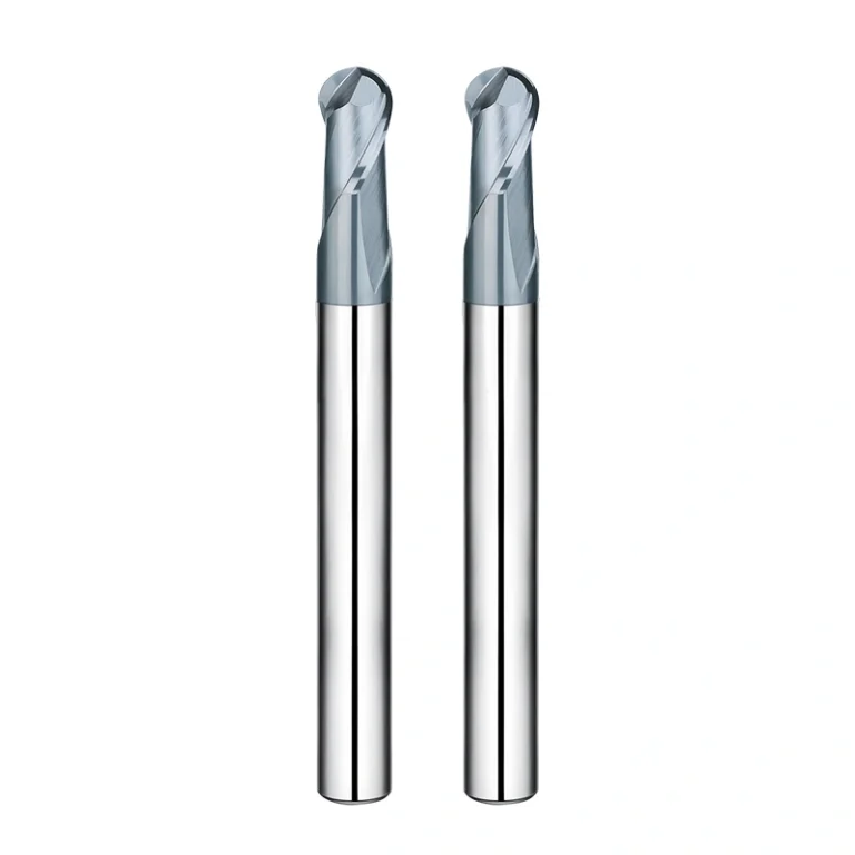 hrc55 end mills 2 flute ball nose end mill