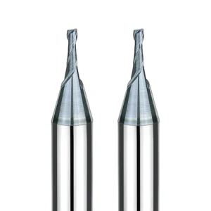 hrc55 end mills 2 flute flat end mill