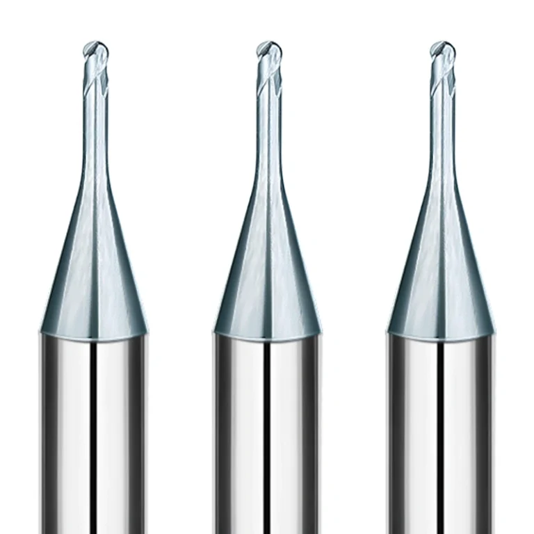 2 flute long neck ball nose end mill