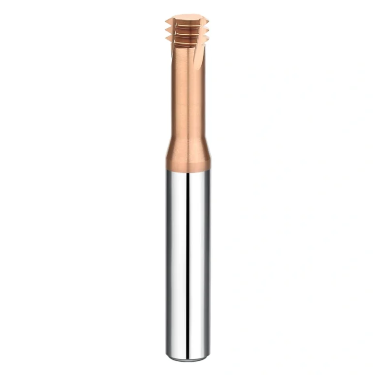 hrc65 3-tooth thread mill