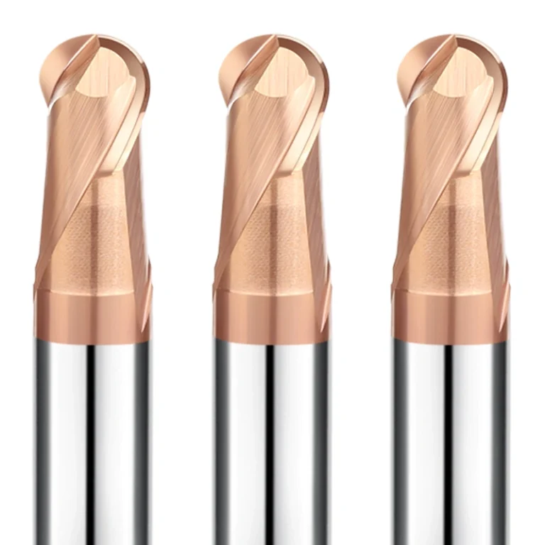 hrc65 end mills 2 flute ball nose end mill2