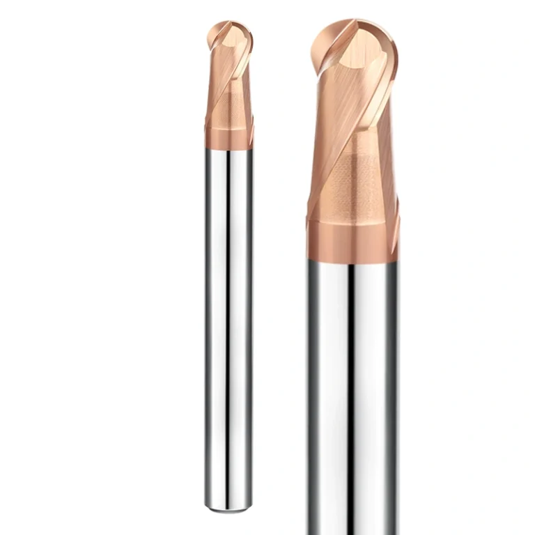 hrc65 end mills 2 flute ball nose end mill3