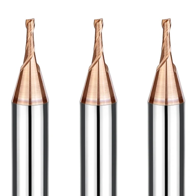 hrc65 end mills 2 flute flat end mill2