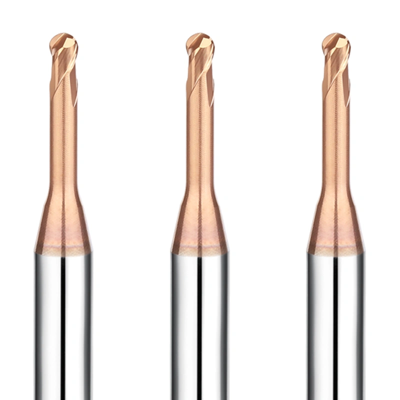 2 flute long neck ball nose end mill