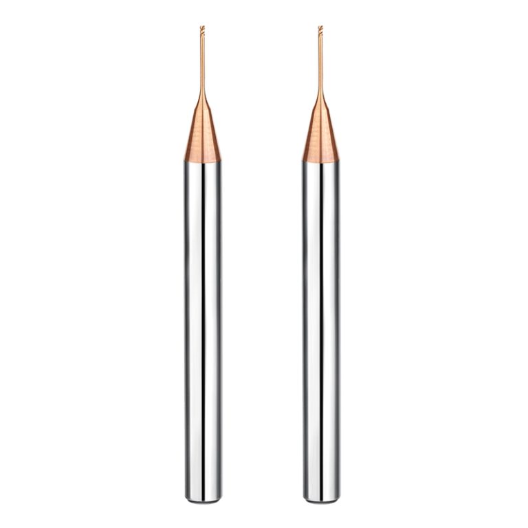 2 flute long neck flat end mill