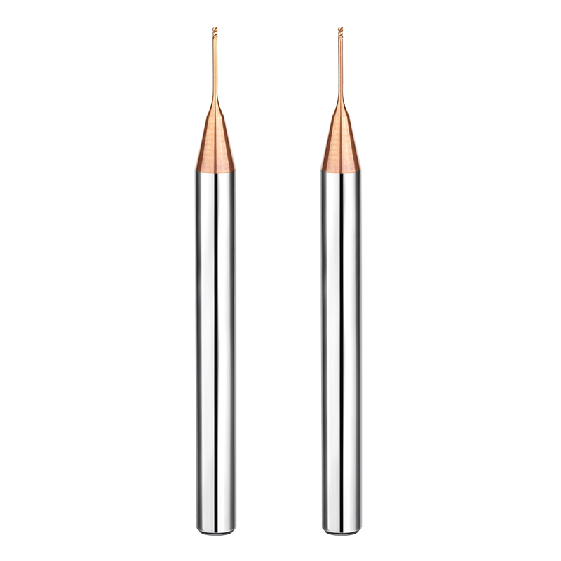 2 flute long neck flat end mill