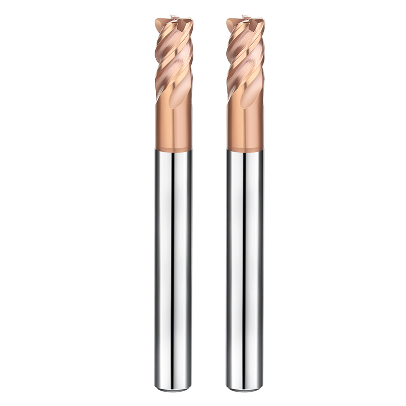 4 flute corner radius end mills
