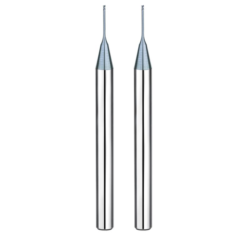 2 flute long neck flat end mill
