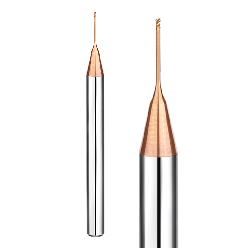 2 flute long neck flat end mill