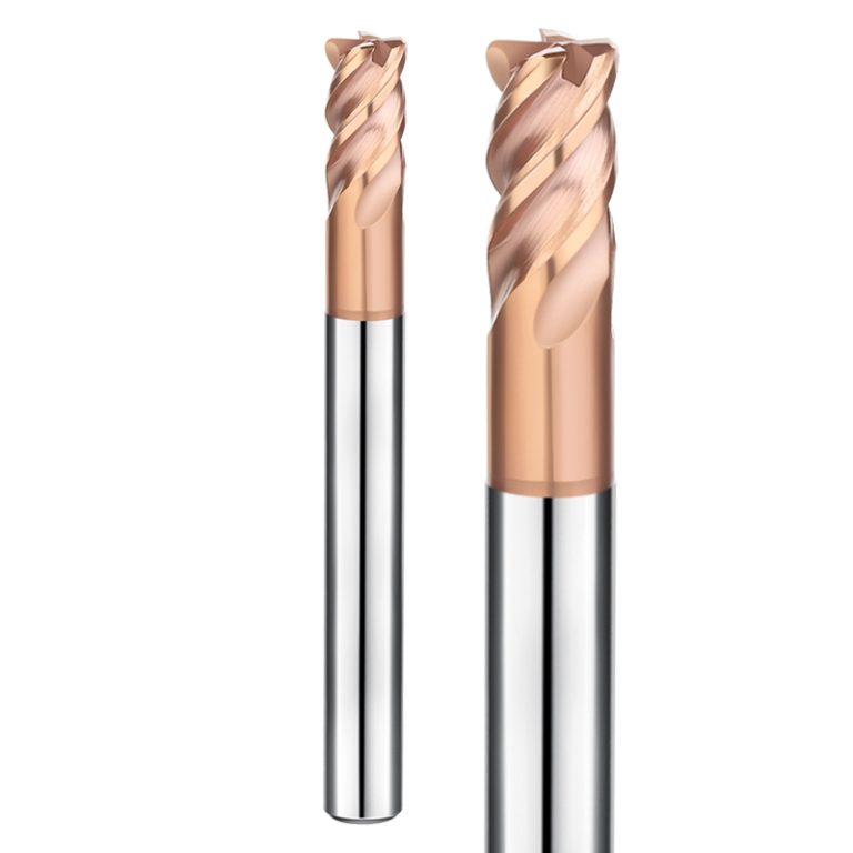 4 flute corner radius end mills