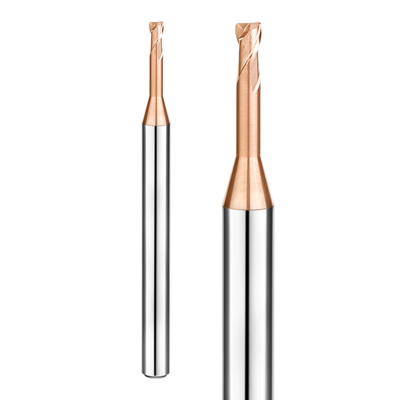 2 flute long neck corner radius end mill
