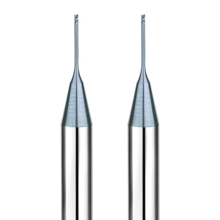 2 flute long neck flat end mill