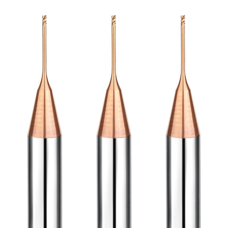 2 flute long neck flat end mill