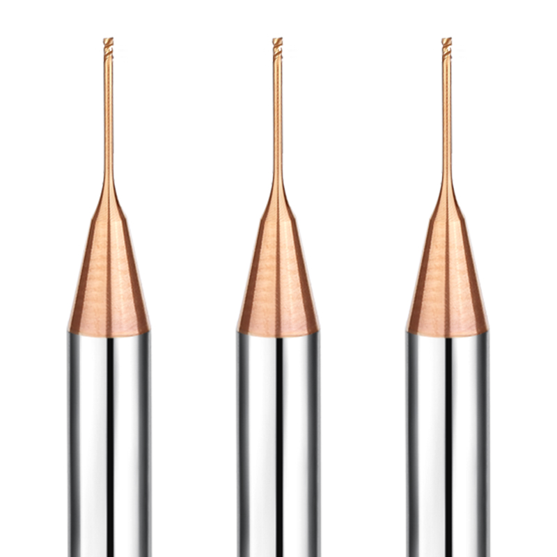 2 flute long neck flat end mill