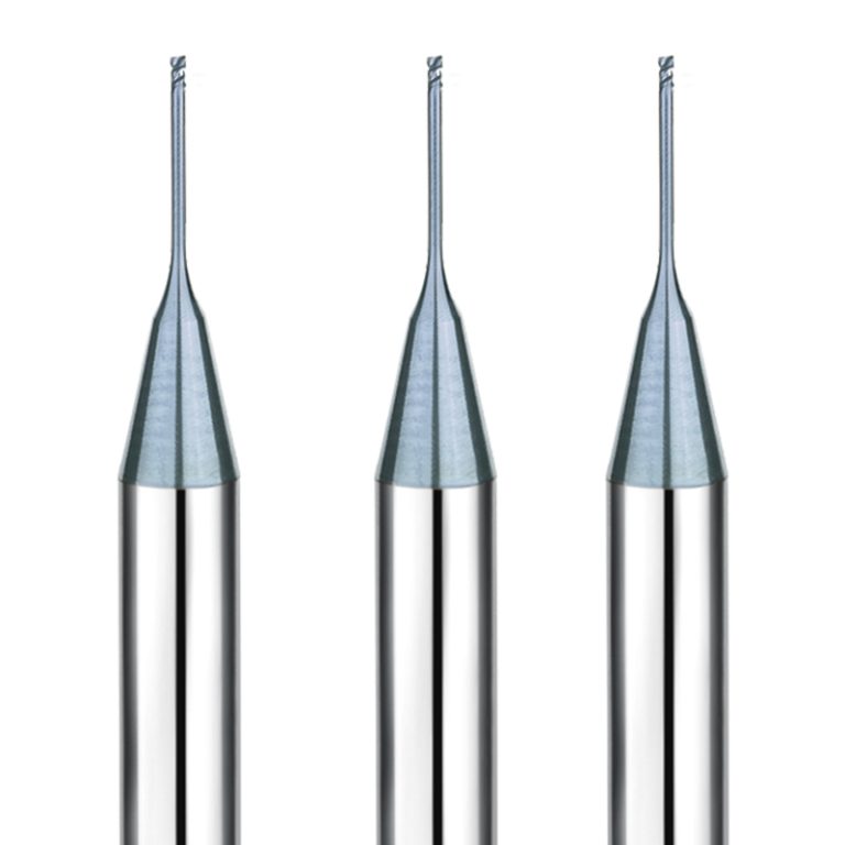 2 flute long neck flat end mill