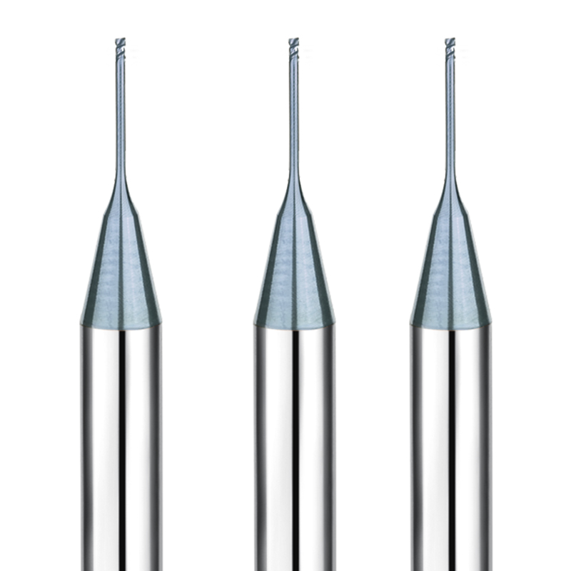 2 flute long neck flat end mill