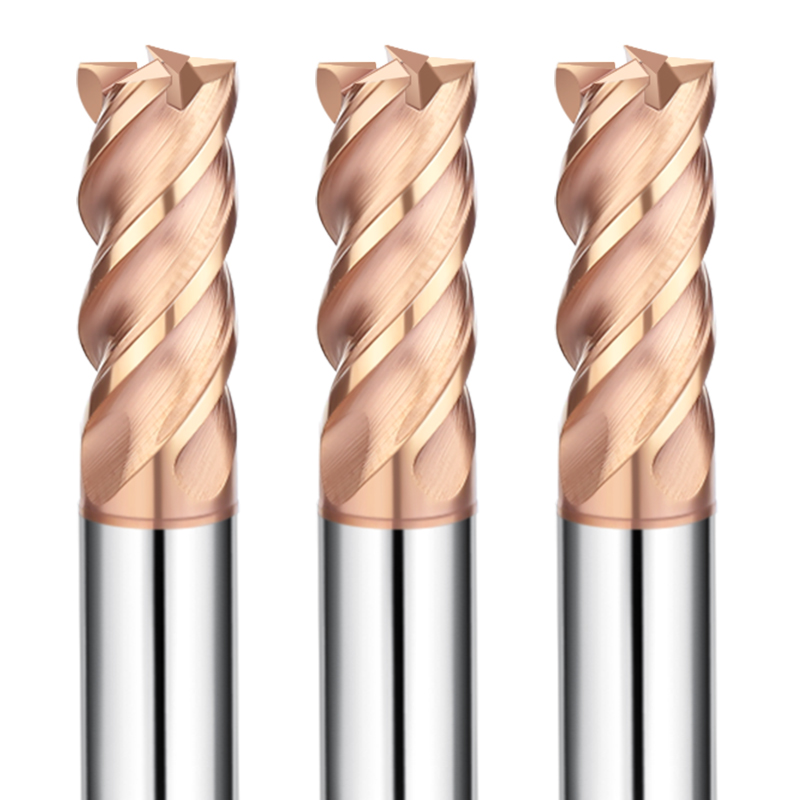 4 flute flat end mills