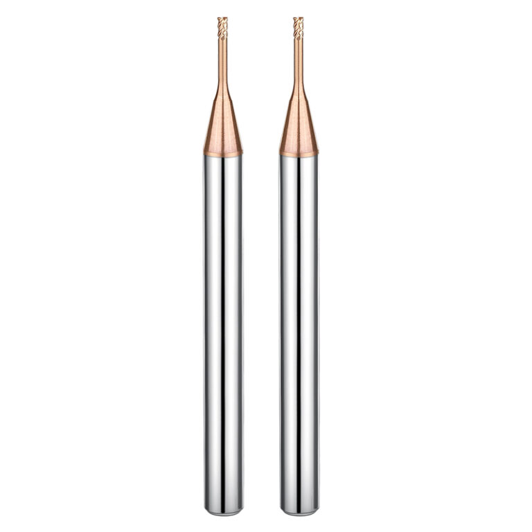 4 flutes long neck flat end mill