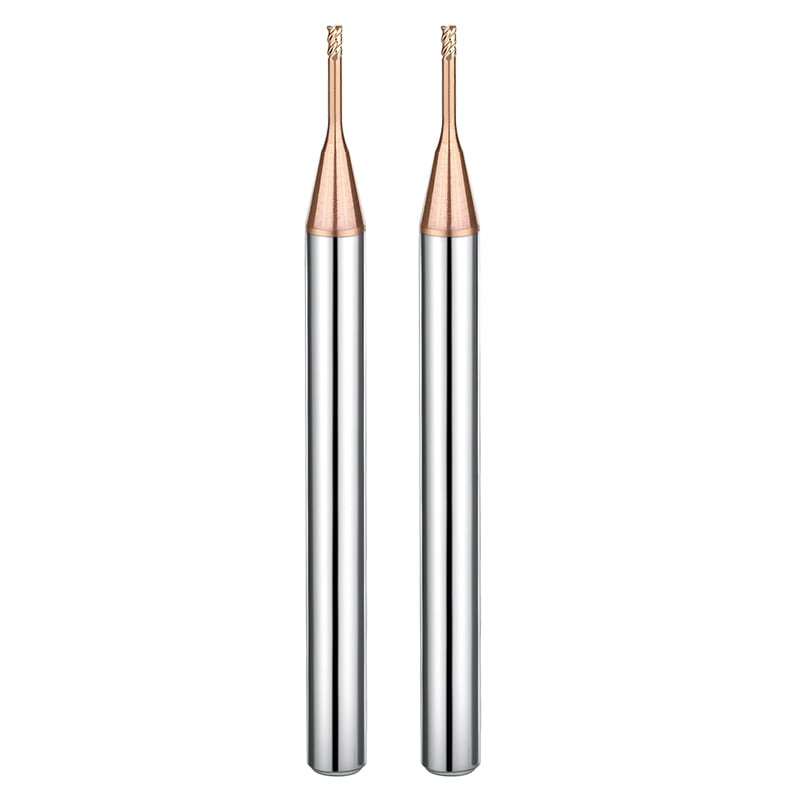 4 flutes long neck flat end mill