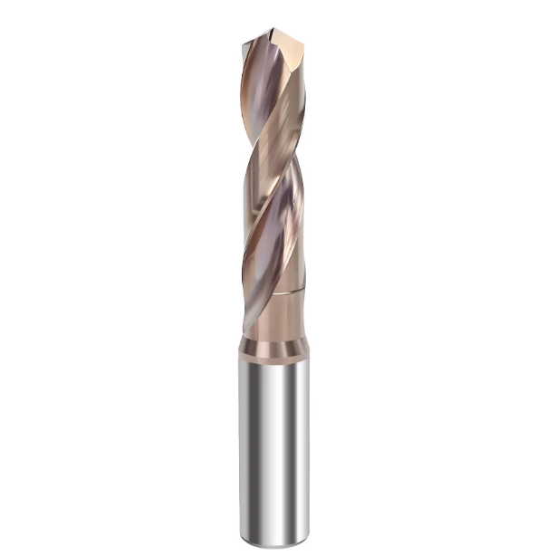 drill bit for drilling hardened steel